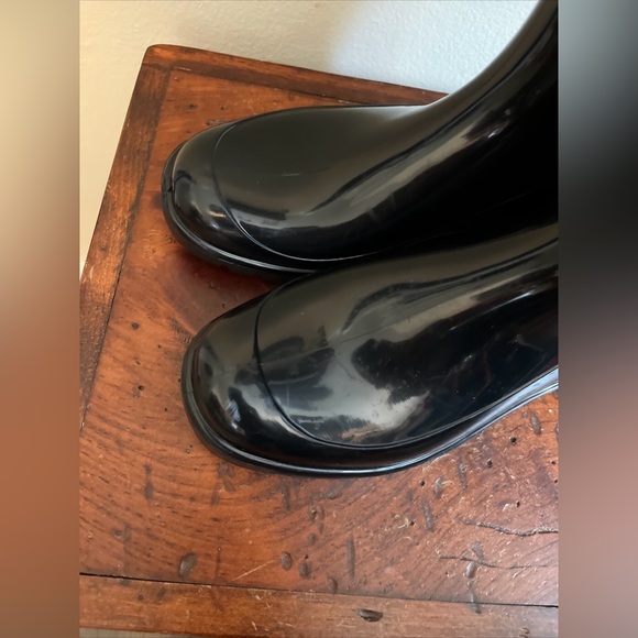 Burberry Women's Kenyon Nova Belt Rain Boots Size ( 5-35 ) Black - Picture 10 of 13